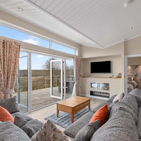 Valley View Lodge - Luxury Lodge, Hot Tub, Close To Beach Penally Extérieur photo