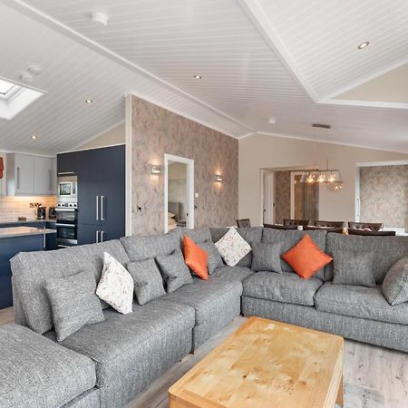 Valley View Lodge - Luxury Lodge, Hot Tub, Close To Beach Penally Extérieur photo