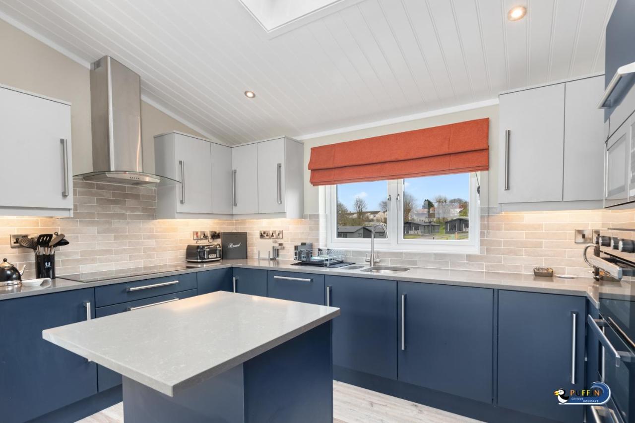 Valley View Lodge - Luxury Lodge, Hot Tub, Close To Beach Penally Extérieur photo