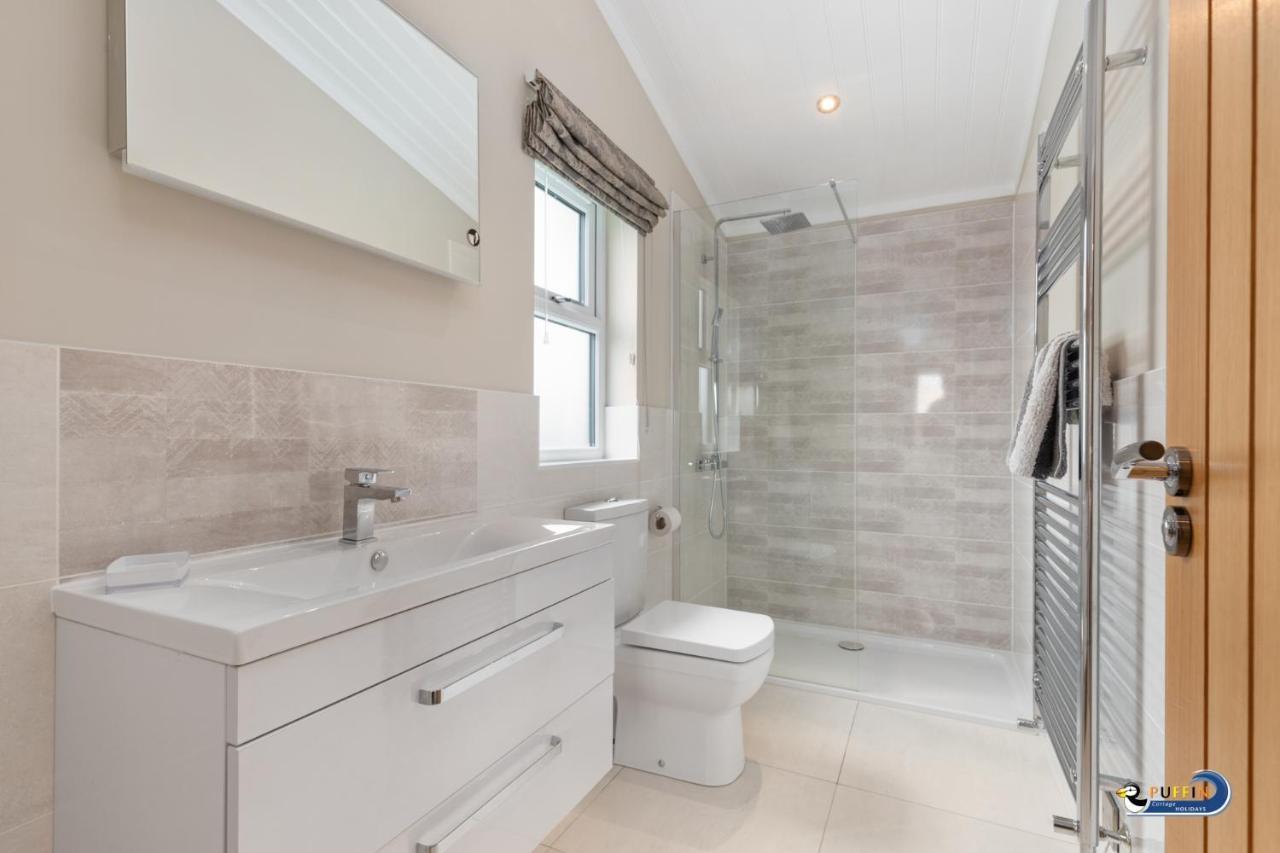 Valley View Lodge - Luxury Lodge, Hot Tub, Close To Beach Penally Extérieur photo