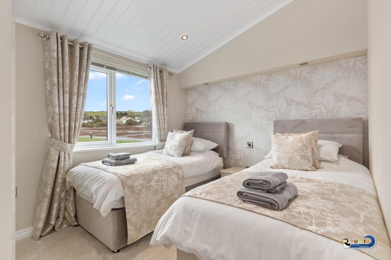 Valley View Lodge - Luxury Lodge, Hot Tub, Close To Beach Penally Extérieur photo