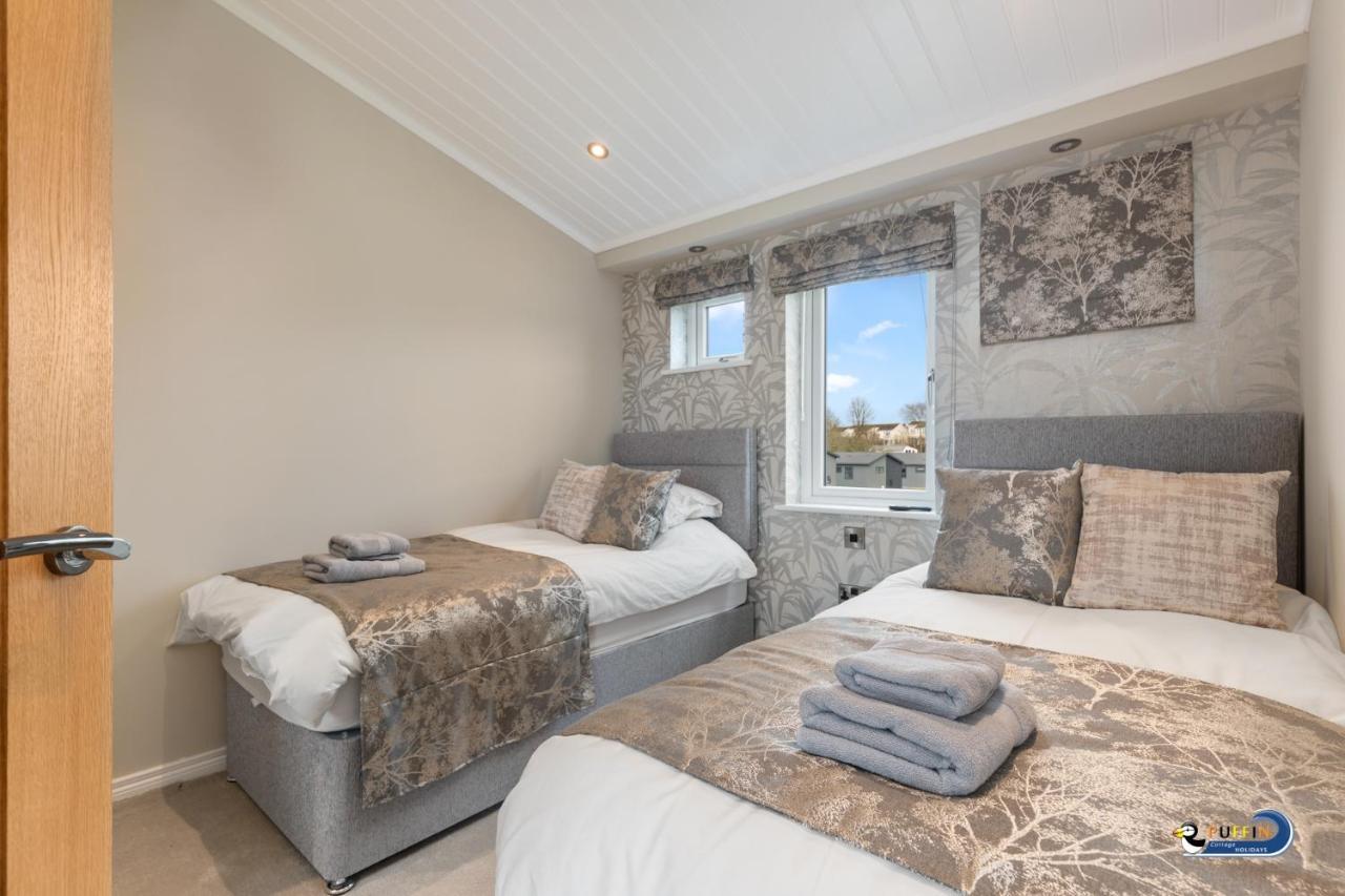 Valley View Lodge - Luxury Lodge, Hot Tub, Close To Beach Penally Extérieur photo